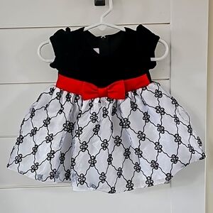 Bonnie Baby Velvet Holiday Dress